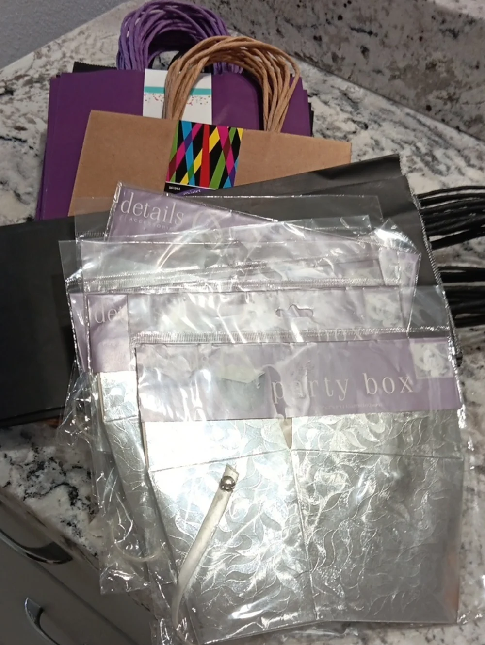 Assorted Gift Bags/boxes
